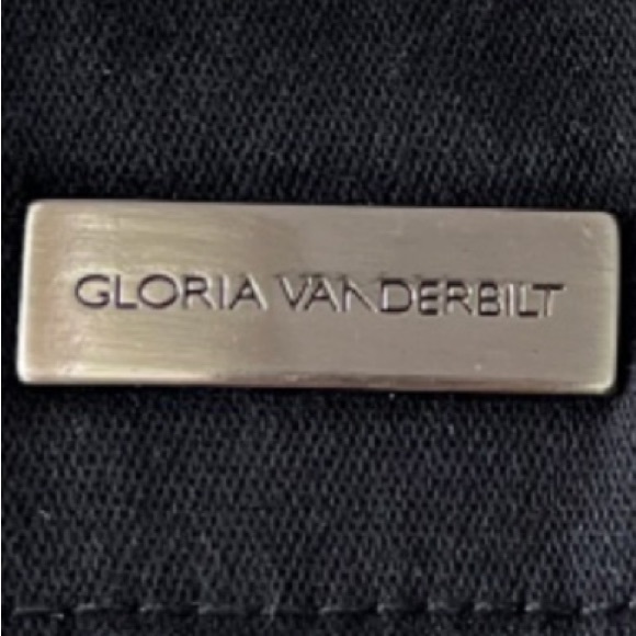 Black Jeans 16W Short Length Giselle Stretch Bootcut Mid Rise Gloria Vanderbilt - Picture 10 of 12